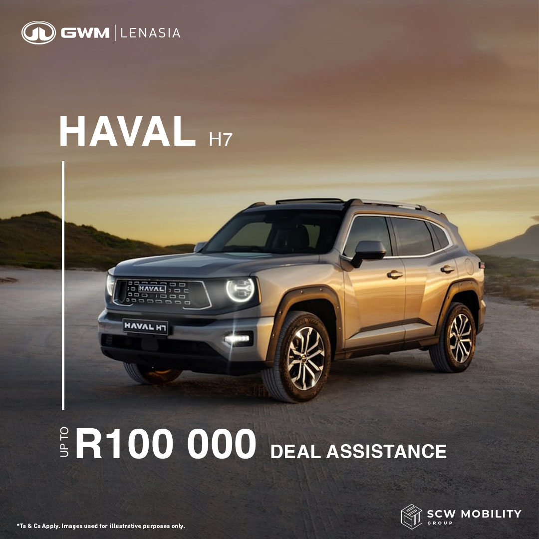 Haval H7 up to R100 000 Deal Assistance*