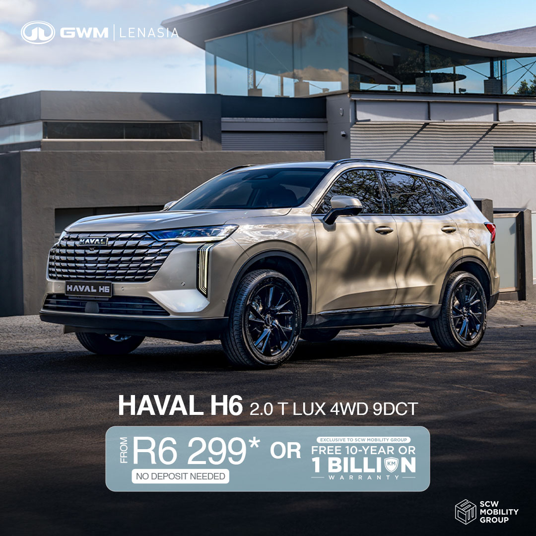 Haval H6 2.0 T Lux 4WD from R6 299pm*