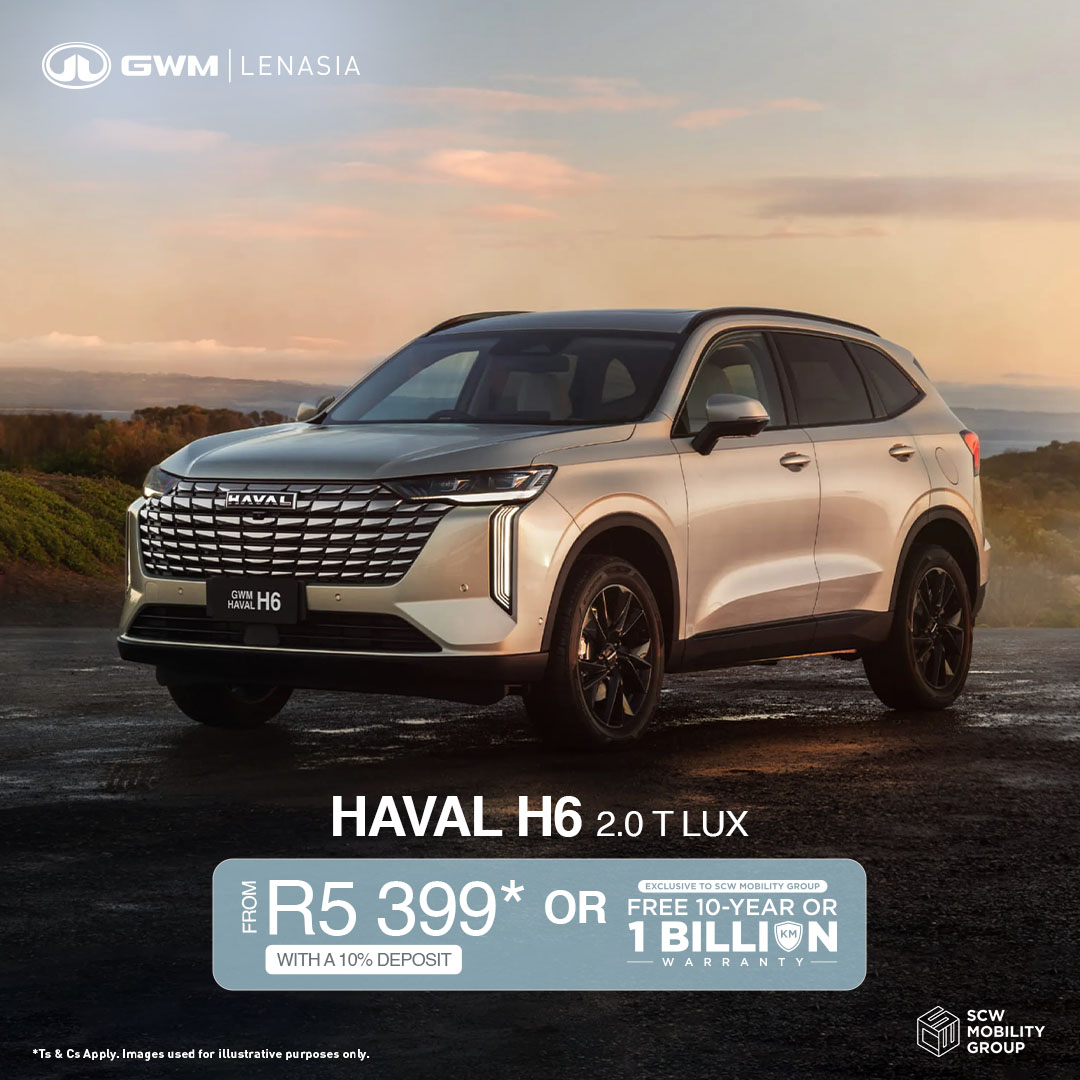 Haval H6 2.0 T Lux from R5 399pm*