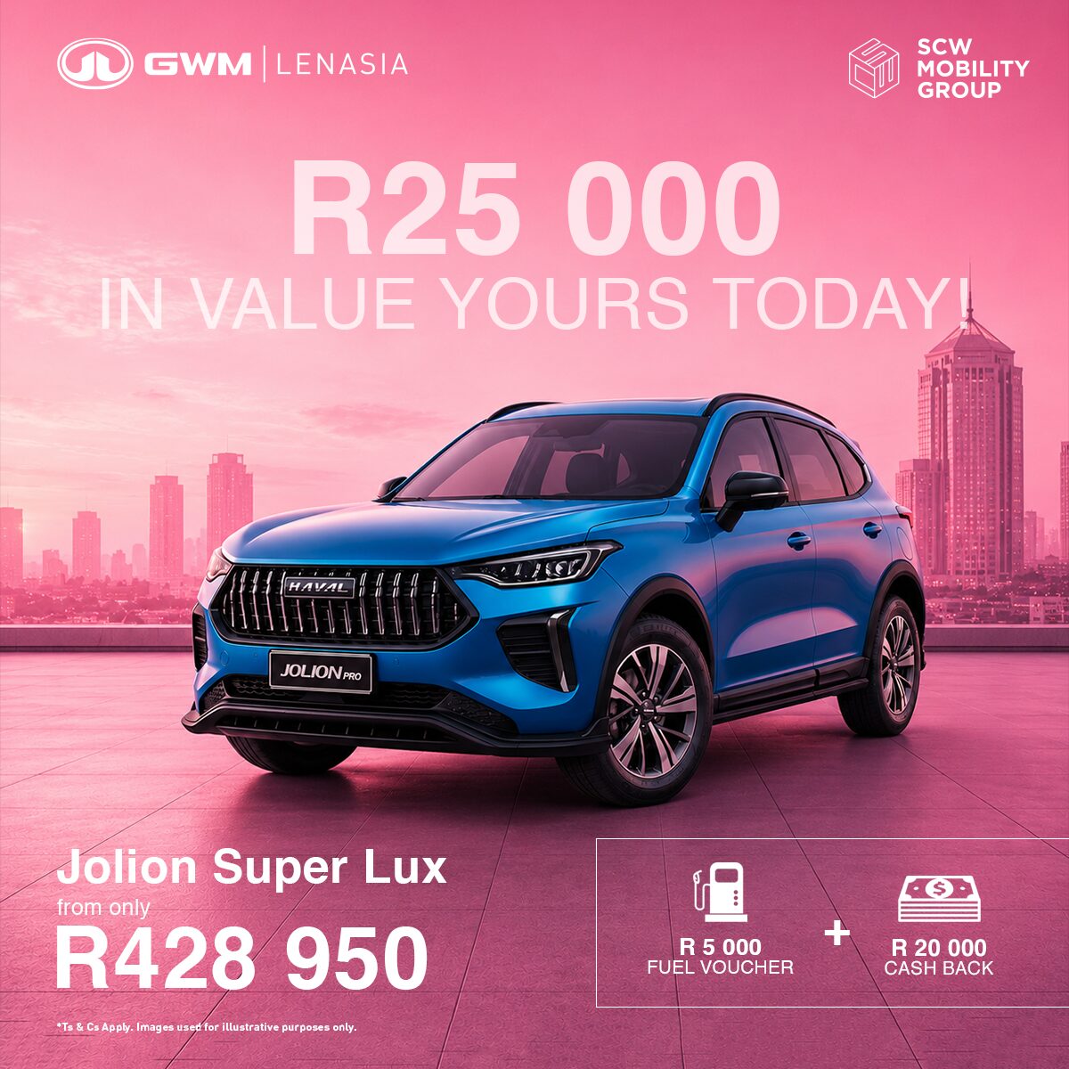 Haval Jolion Super Lux from R428 950*