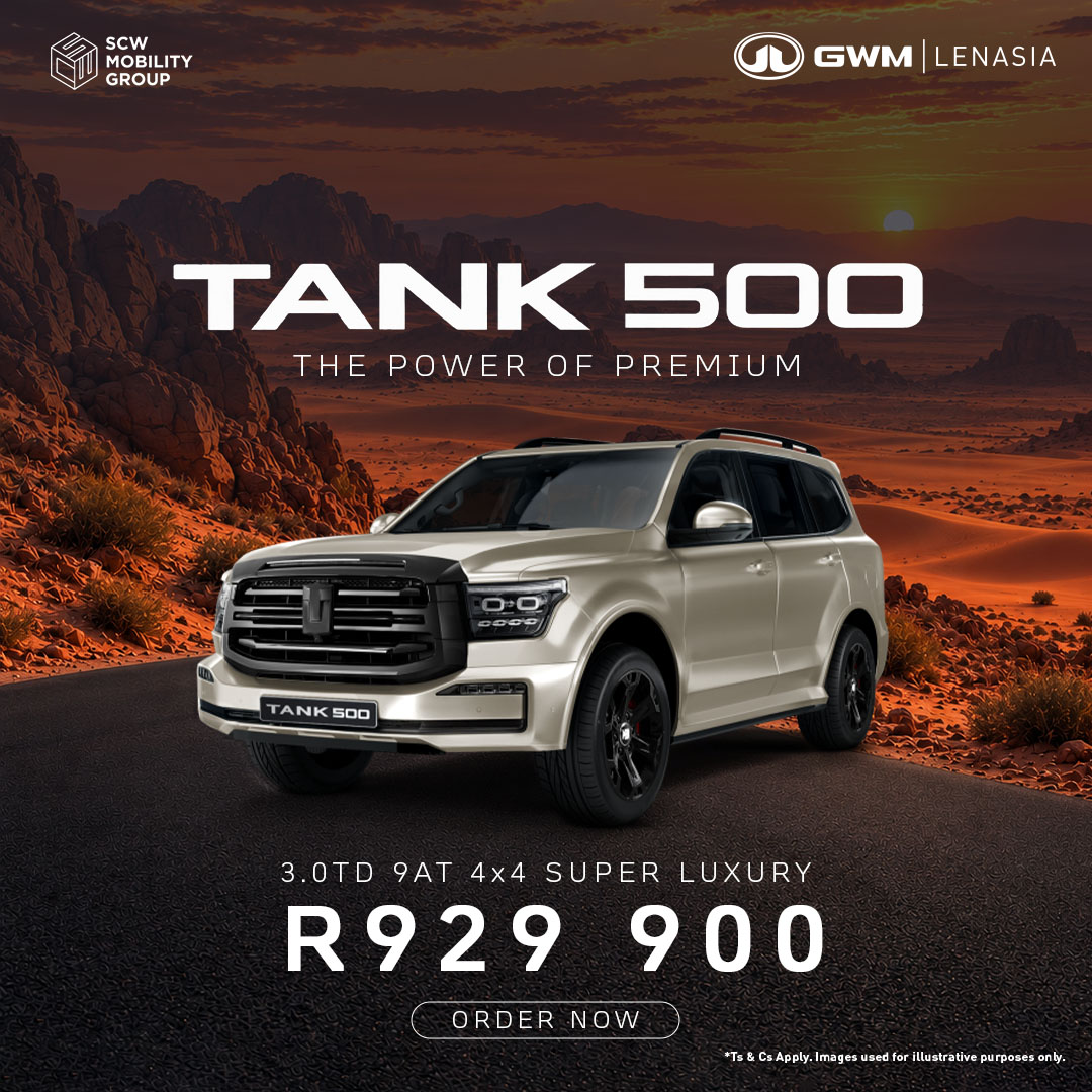 GWM Tank 500 from R929 900*